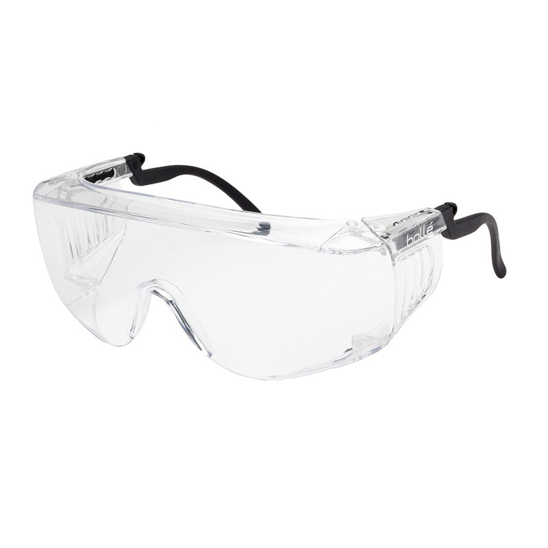1650515 BOLLE OVERRIDE COVER CLEAR SAFETY GLASSES