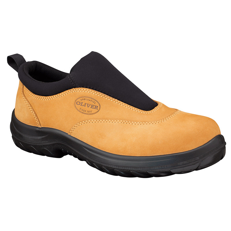 34-615 OLIVER SLIP ON LEATHER SPORTS SHOE FULLY LINED