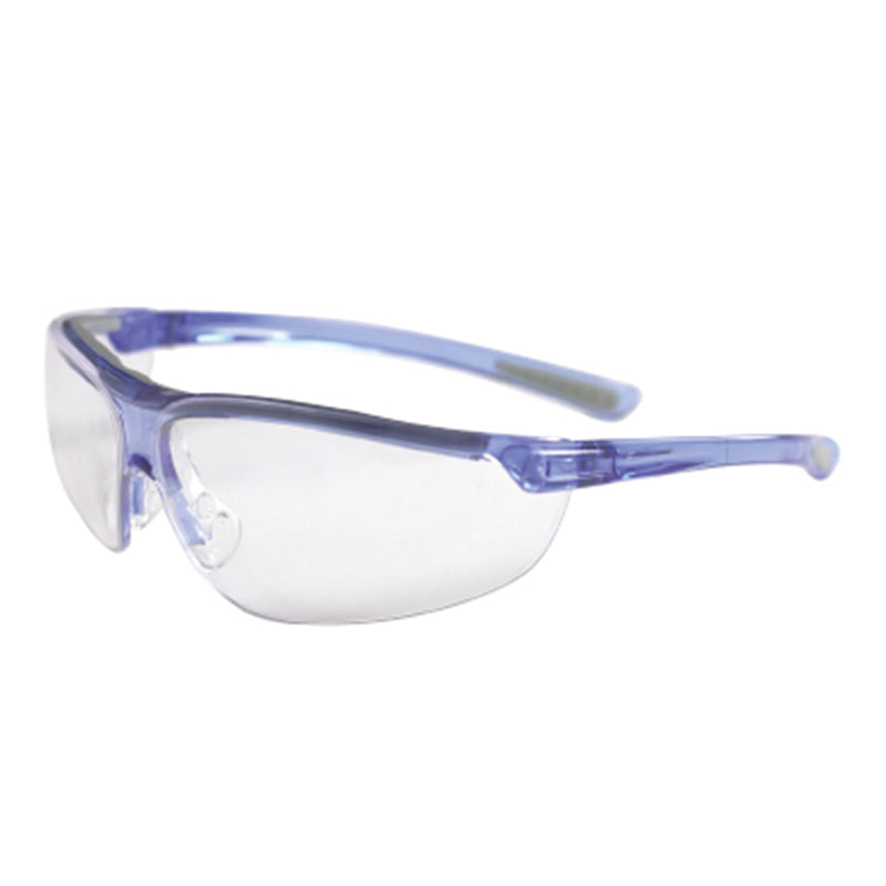 SS9114 ARMOURWEAR CLEAR JAZZ WRAP A/FOG A/SCR LENS SAFETY GLASSES