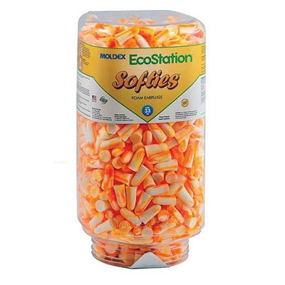 6702 MOLDEX ECOSTATION W/SOFTIES FOAM EARPLUG REFILL 29dB CL5 500PR