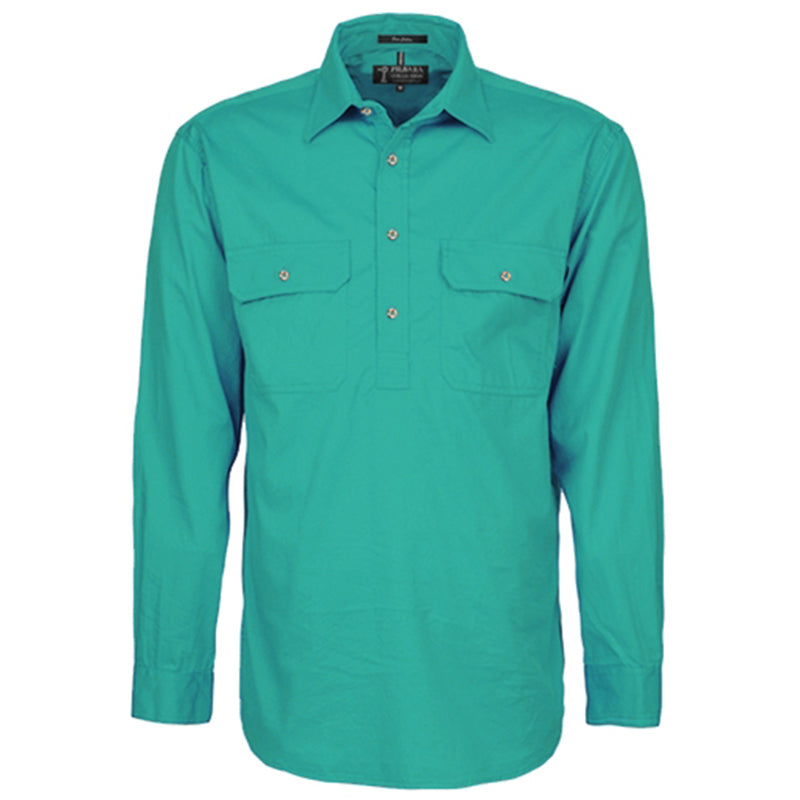 RM200CF PILBARA SHIRT MENS CLOSED FRONT LT WEIGHT