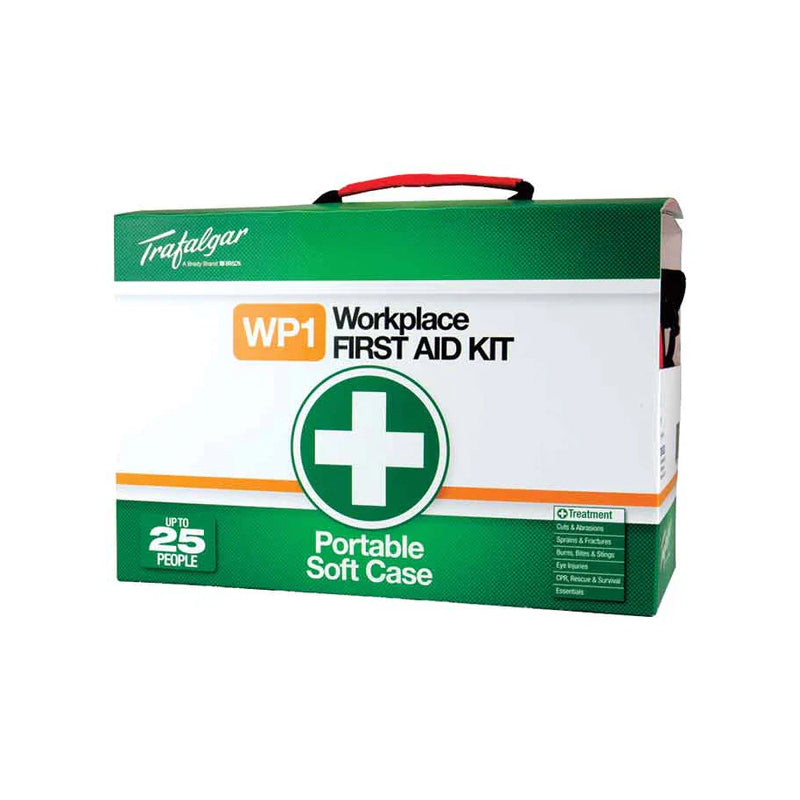 876476 BRADY WORKPLACE PORTABLE SOFT CASE FIRST AID KIT