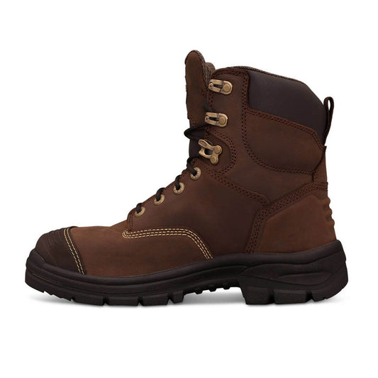 55-337 OLIVER 150mm LEATHER LACE UP BOOT LACE LOCKING DEVICE COOLSTEP LINING WATER RESISTANT ANTI STATIC