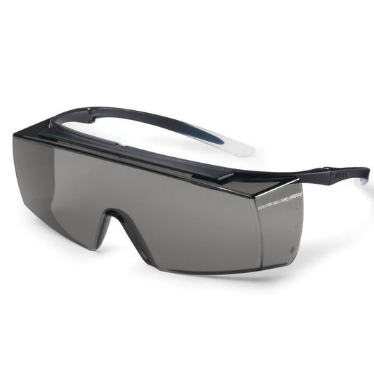 9169-946 UVEX SUPER OTG BLACK FRAME GREY LENS(9167-946) SAFETY GLASSES