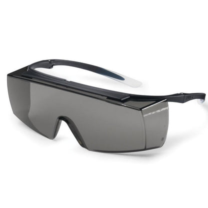 9169-946 UVEX SUPER OTG BLACK FRAME GREY LENS(9167-946) SAFETY GLASSES