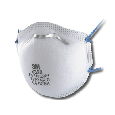 8320 3M P2 DISP MASK CUP NON VALVED BX10