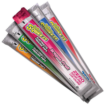 SQ159200232 SQWINCHER SQWEEZE POPS ZERO SUGAR CASE ASSORTED FLAVOURS (QTY 150)