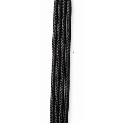A-000063 STEEL BLUE NYLON SHOE LACES BLACK 90cm
