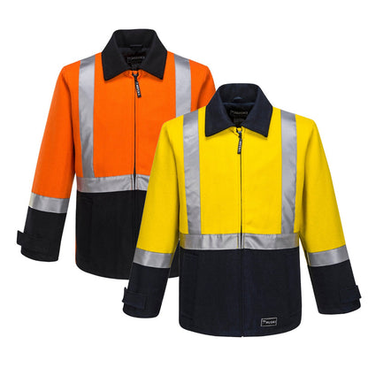 K8018 HUSKI WELDER WOOL JACKET WITH TAPE