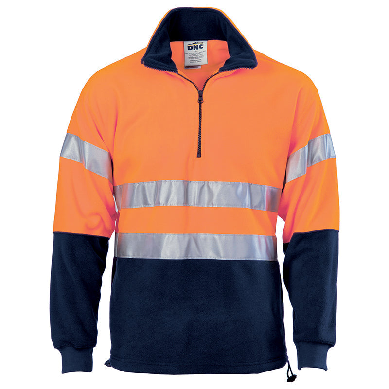3829 DNC 1/2 ZIP POLAR FLEECE TAPED WINDCHEATER