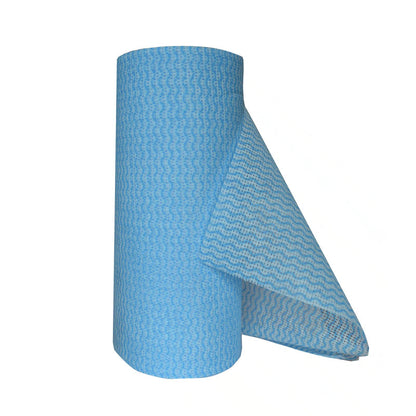 40521 (OLD 40518) RCR ANTI-BACTERIAL MESH WIPES BLUE 45×30 6RL/CTN
