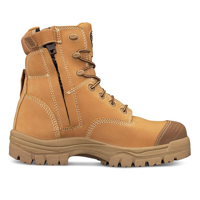 45-632Z OLIVER ZIPSIDE LACE UP BOOT W BUMP CAP COMPOSITE SAFETY TOE