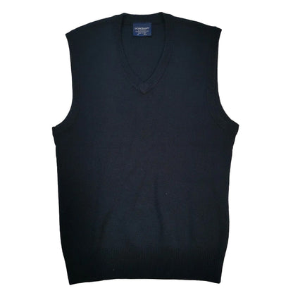 V23SL V NECK VEST 50% SWASH WOOL 50% ACR 14-24