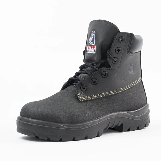 322309 STEEL BLUE WARRAGUL CAUSTIC ANKLE BOOT