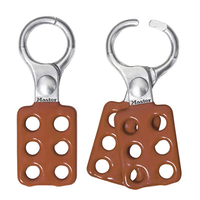 0416 ALUMINIUM LOCKOUT HASP NON-SPARKING 25MM JAWS