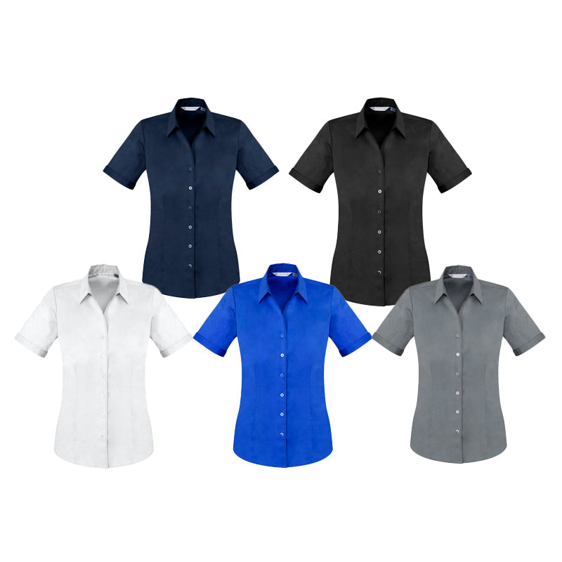 S770LS FASHION BIZ LADIES MONACO SHORT SLEEVE SHIRT