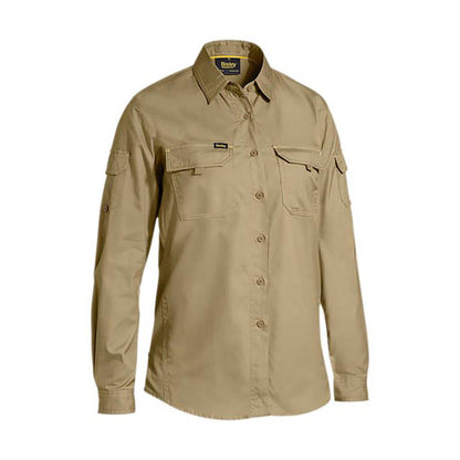 BL6414 AIRFLOW RIPSTOP LADIES L/S SHIRT