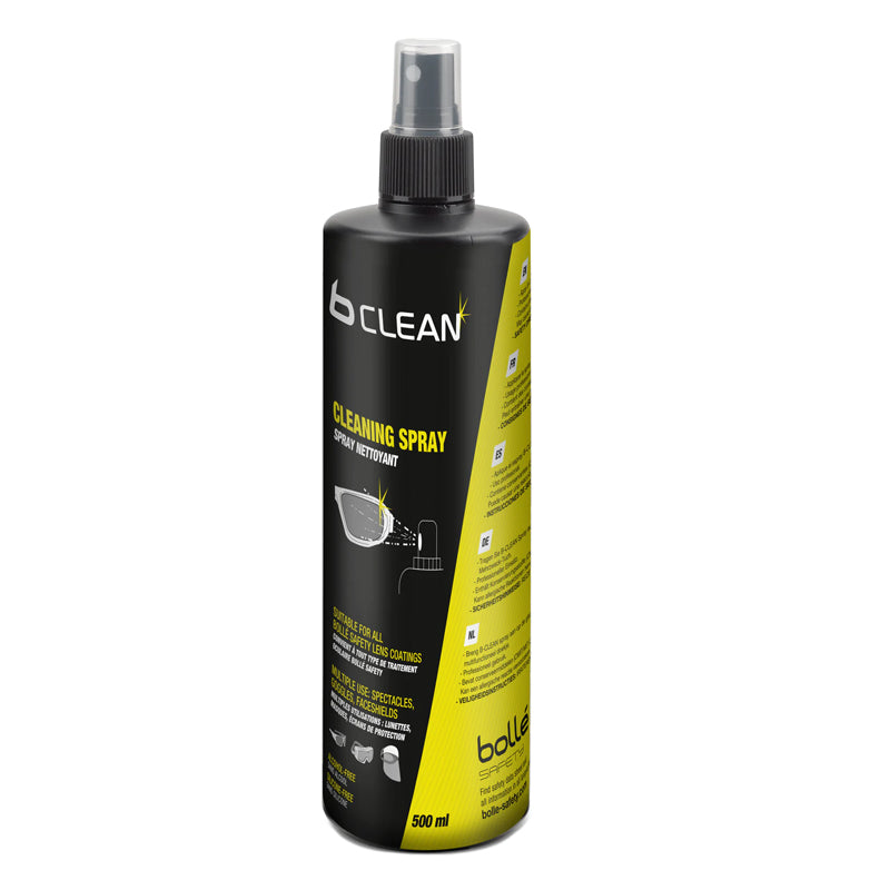 PACS500 BOLLE B-CLEAN 500ML ANTI REFLECTIVE ANTI STATIC LENS CLEANER SPRAY