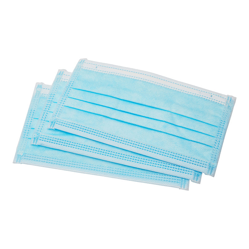 ARMOURWEAR SINGLE USE BLUE NON-SURGICAL PROCEDURE MASK 4 PLY BOX=50