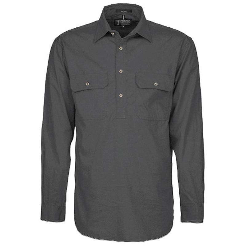 RM200CF PILBARA SHIRT MENS CLOSED FRONT LT WEIGHT