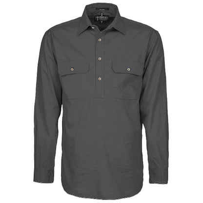 RM200CF PILBARA SHIRT MENS CLOSED FRONT LT WEIGHT
