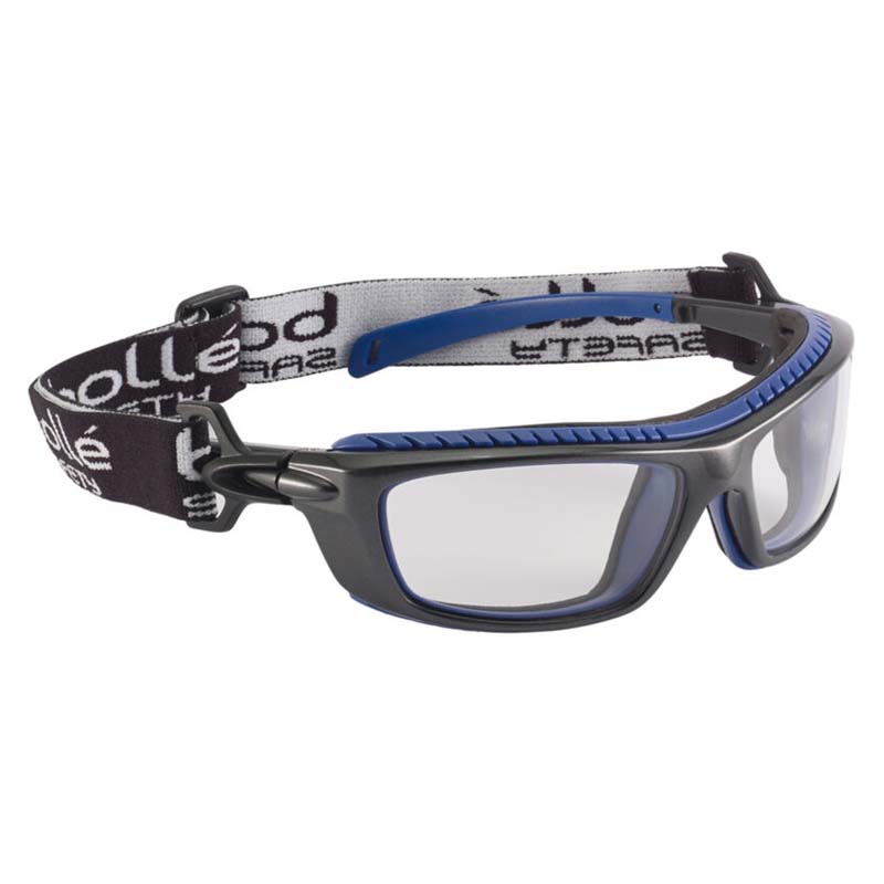 1678101 BOLLE BAXTER WRAP AROUND FOAM CLEAR LENS SAFETY GLASSES