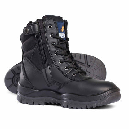 251020 MONGREL ZIP SIDE BOOT HIGH LEG