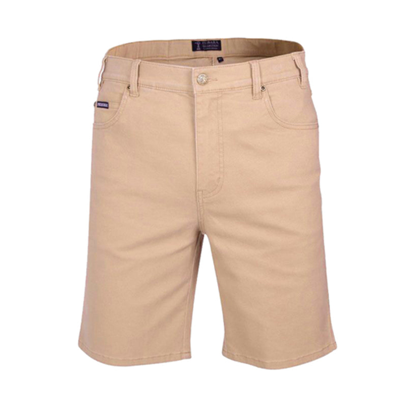 RMPC033 RITEMATE COTTON STRETCH JEAN SHORTS 300GMS