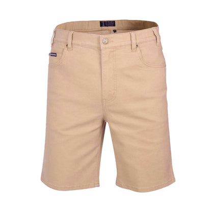 RMPC033 RITEMATE COTTON STRETCH JEAN SHORTS 300GMS