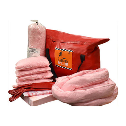 SKCT GLOBAL SPILL CONTROL HAZCHEM SPILL KIT GRAB BAG EXTRA LARGE UP TO 131L CAPACITY