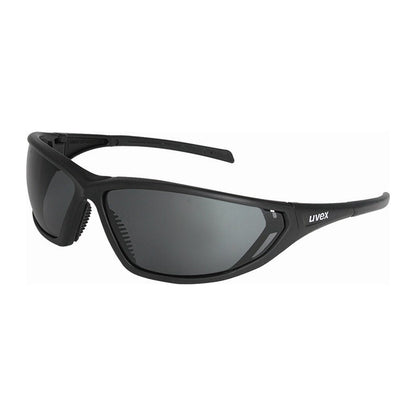 9101-062 UVEX TT WARRIOR BLACK FRAME GREY 14% LENS SAFETY GLASSES