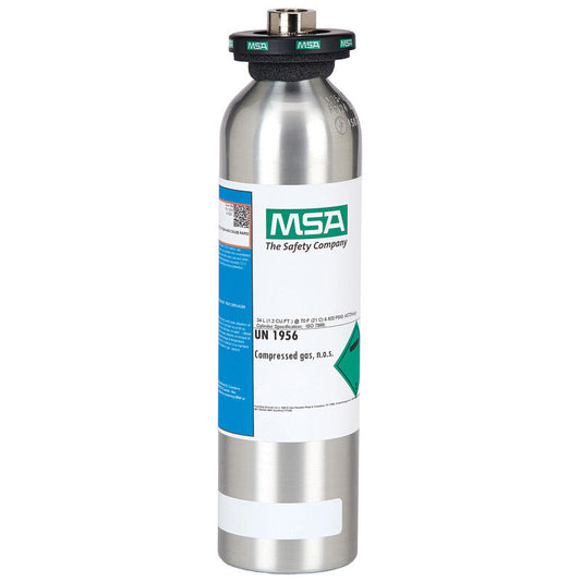 10048280 MSA 34L CALIBRATION GAS CYLINDER 4 GAS