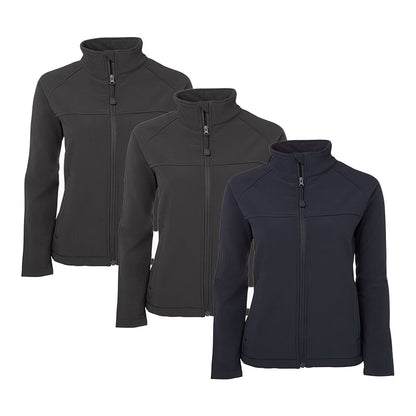 3LJ1 JB LADIES LAYER SOFTSHELL JACKET #