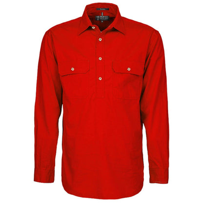 RM200CF PILBARA SHIRT MENS CLOSED FRONT LT WEIGHT