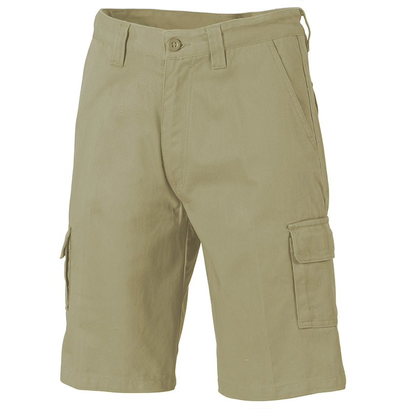 3302 DNC MENS  COTTON DRILL CARGO SHORTS #