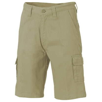 3302 DNC MENS  COTTON DRILL CARGO SHORTS #