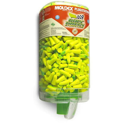6647 MOLDEX GOIN GREEN EARPLUG STATION WITH MOUNT BRACKET N/S 29dB BX/500PR