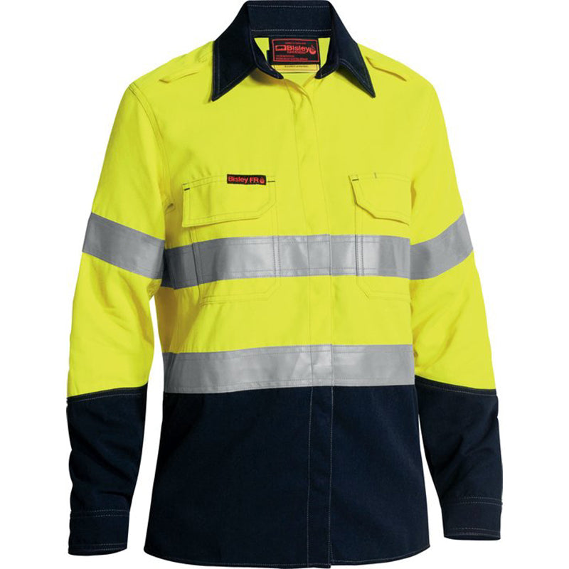 BL8082T BISLEY LADIES HRC2 TECASAFE FR SHIRT LONG SLEEVE