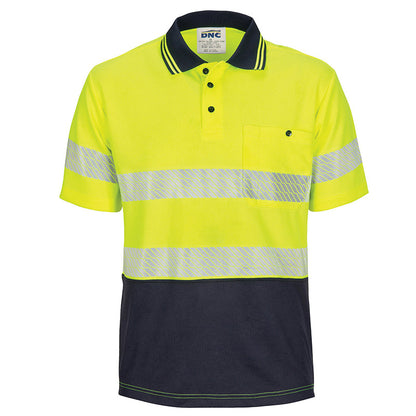 3511 DNC SEGMENTED TAPED MESH S/S POLO