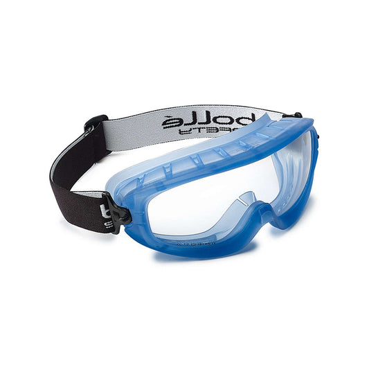 1652821 BOLLE ATOM CLEAR LENS TOP VENT CLOSED SAFETY GOGGLES