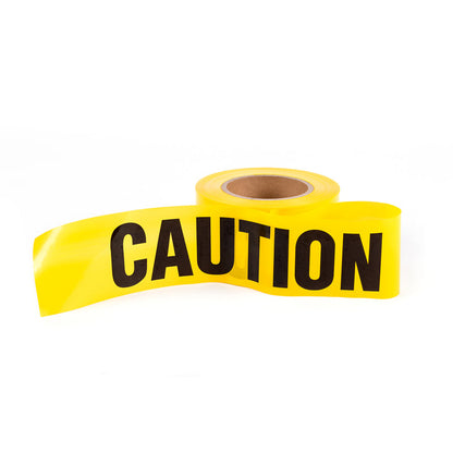 ARMOURWEAR CAUTION BARRIER TAPE 100M YELLOW 75MM WIDE
