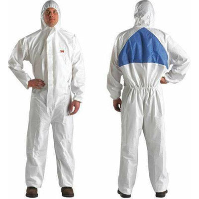 4540+ 3M TYPE 5/6 COVERALLS BREATHABLE BACK PANEL