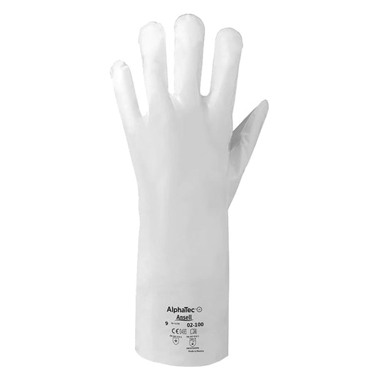 02-100-8 ANSELL HIGHLY CHEMICAL RESISTANT GLOVE SIZE 8
