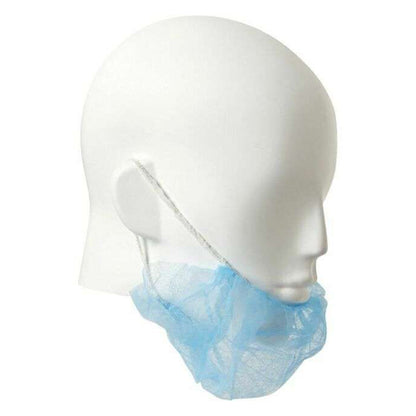 BCB601L RCR BEARD COVER DOUBLE LOOP BLUE CTN/500 PCS