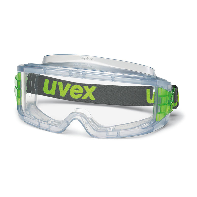 9301-624 UVEX ULTRAVISION  ANTI-FOG CLEAR FOAM BOUND SAFETY GOGGLES