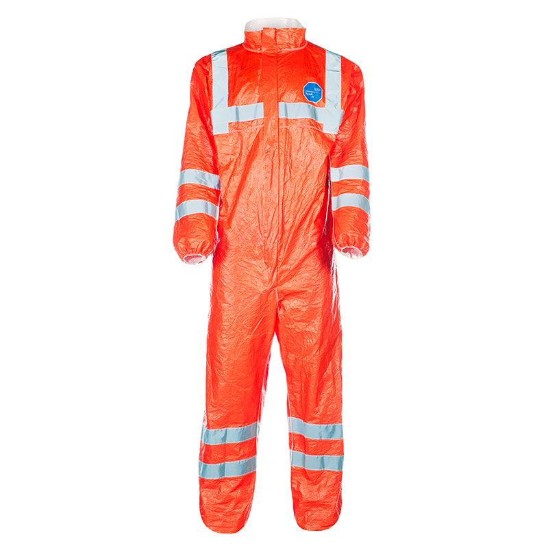 DUPONT TYVEK 500 HV COVERALL HI VIS