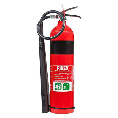FXC50 5.0KG CO2 EXTINGUISHER + BRACKET  5B:E
