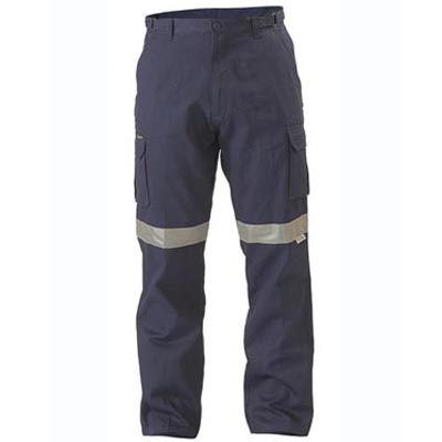 BPC6007T BISLEY 8 POCKET DRILL CARGO PANTS CW TAPE