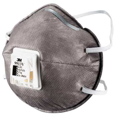 9913V 3M P1 (GP1) CARBON DISP MASK CUP VALVED BX10