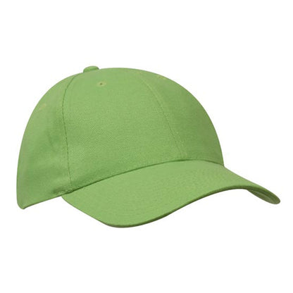 4199 6 PANEL HEAVY BRUSH COTTON B/BALL CAP
